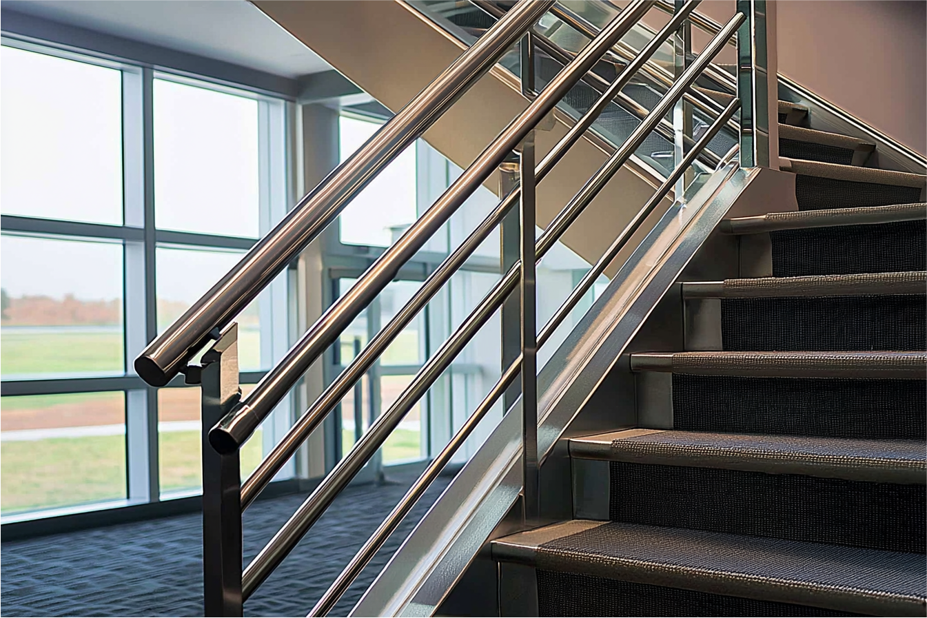 Highly polished stainless steel pipes and joints used in pharmaceutical or food-grade cleanroom systems